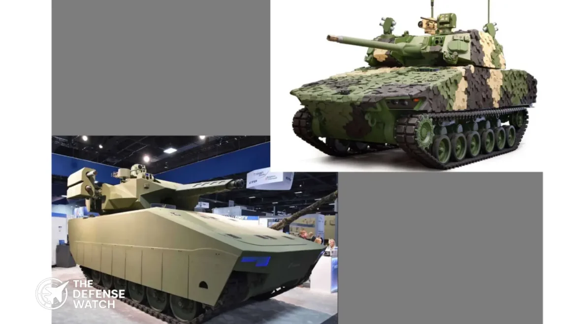 XM30 fighting vehicle