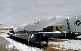 Minuteman III LGM 30 ICBM Missile