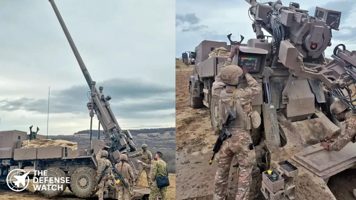 Portugal CAESAR howitzer training