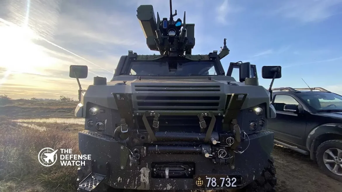 Denmark Spike LR2 missile test