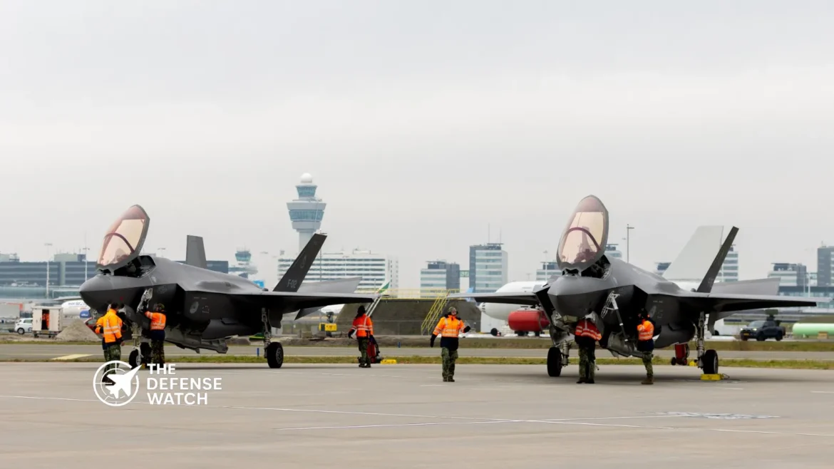 Dutch F-35A dispersal Schiphol