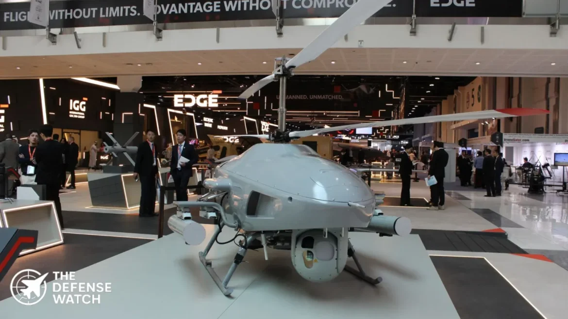 Golden Eagle CR500B armed unmanned helicopter