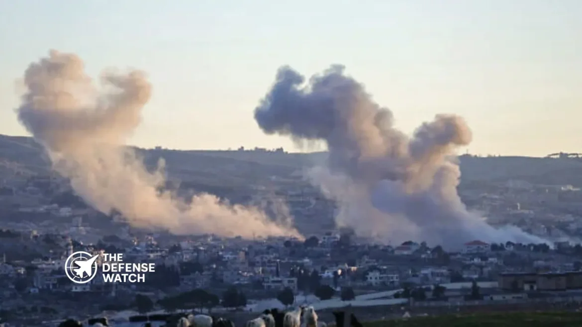 IDF strikes Hezbollah Lebanon