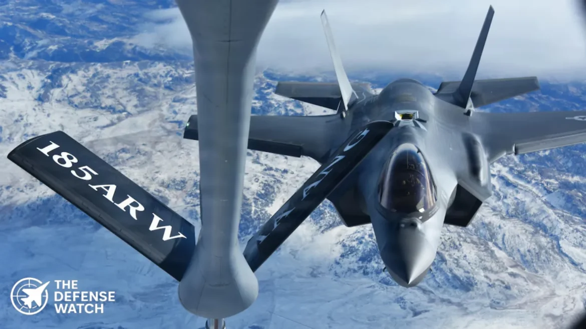 KC 135 aerial refueling
