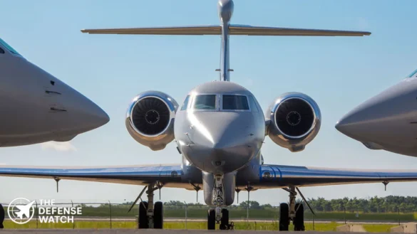 MC-55A Peregrine multi-intelligence aircraft delivery