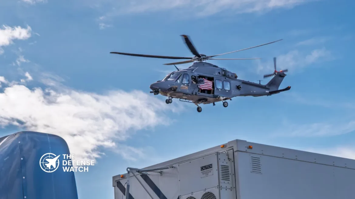 MH-139 Grey Wolf helicopters