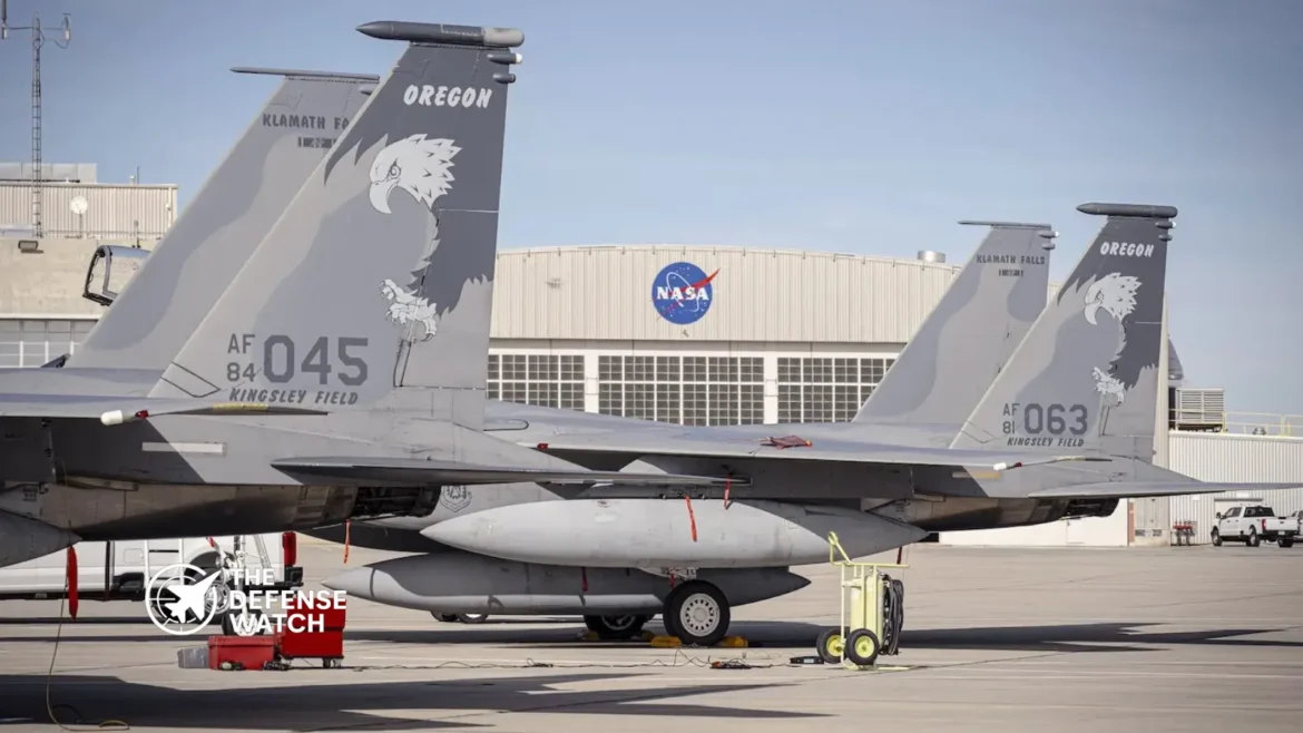 NASA F-15 research aircraft