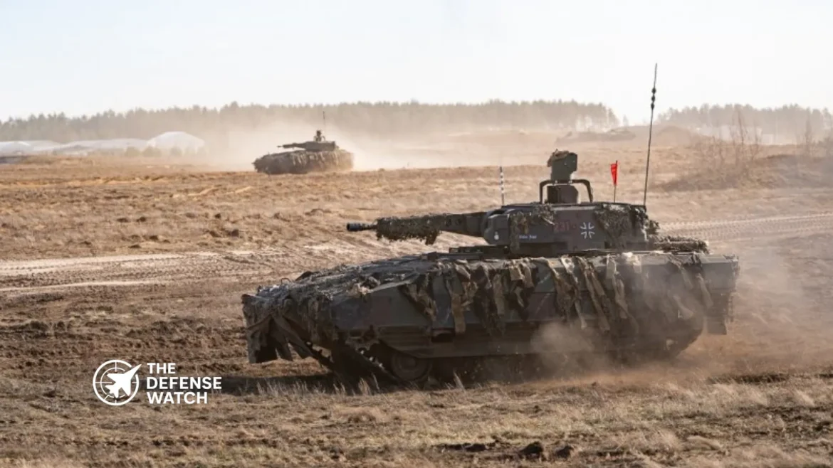 NATO forces build up Germany