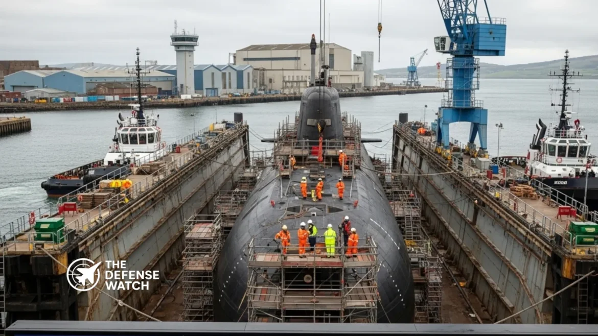Royal Navy submarine maintenance plan