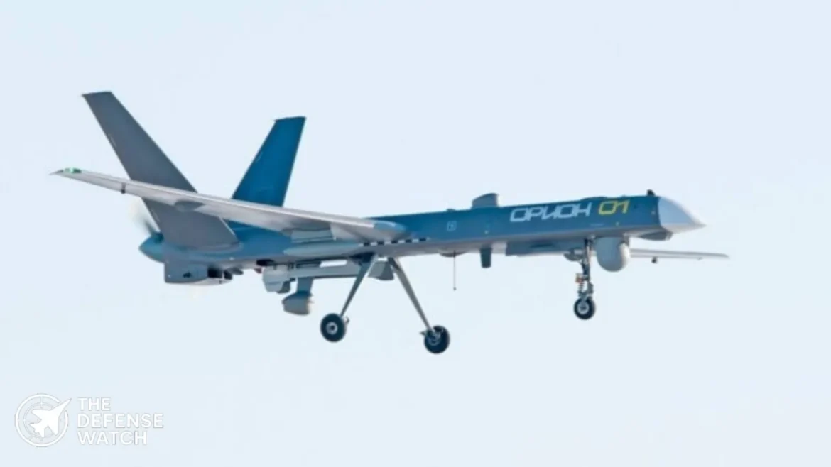 Russian Orion-E combat drone