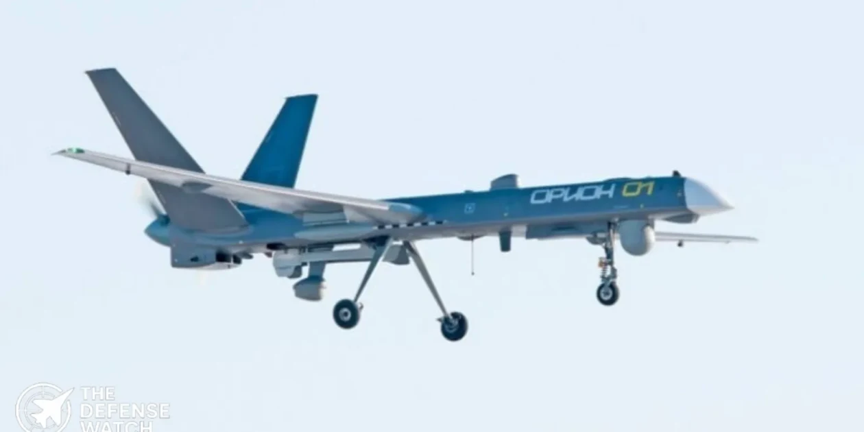 Russian Orion-E combat drone