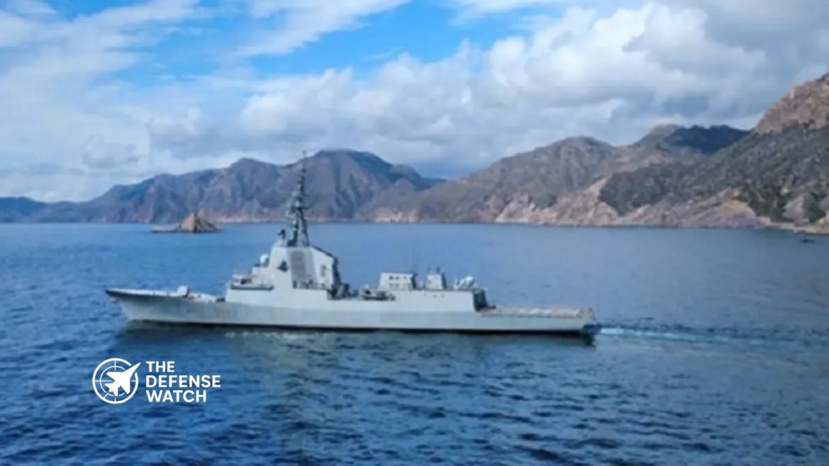 Spain frigate F-102 deployment