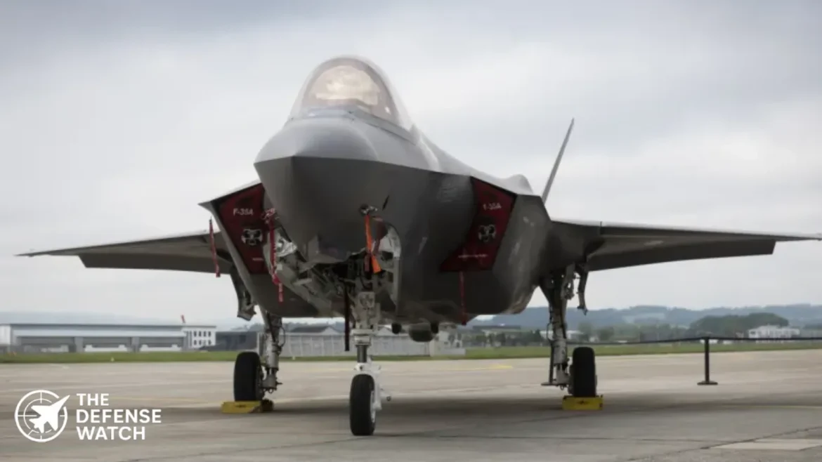 Swiss F-35 infrastructure delays