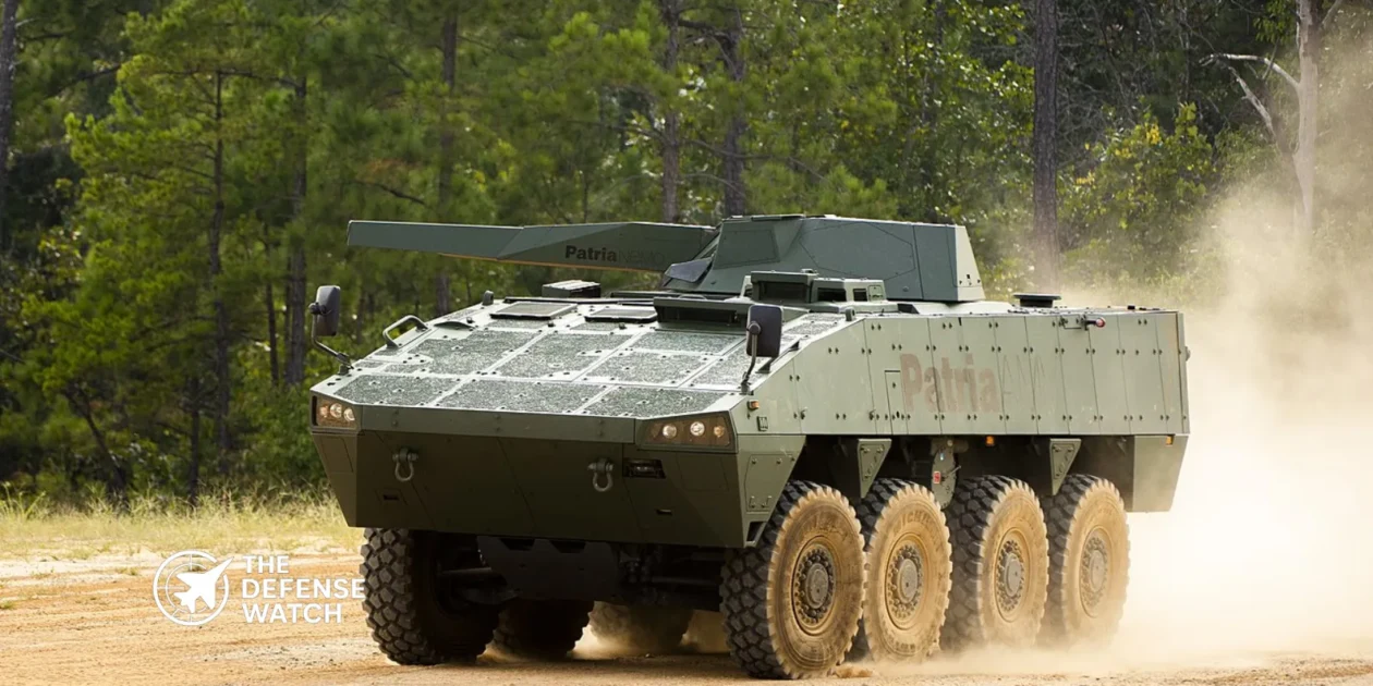 Patria NEMO mortar system