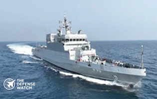 INS Anjadip Warship