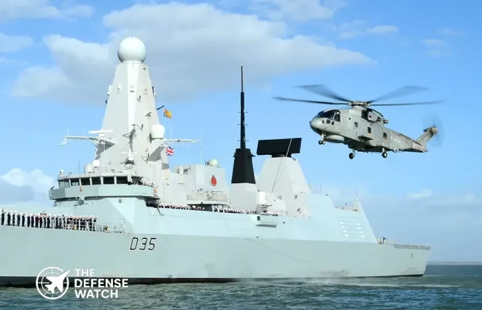 HMS Daring Type 45