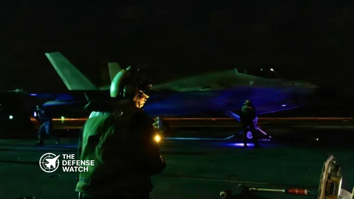 US Navy F-35C operations