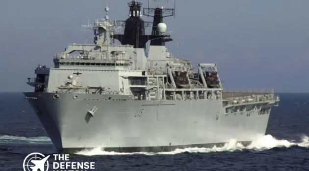 HMS Bulwark Amphibious Ship