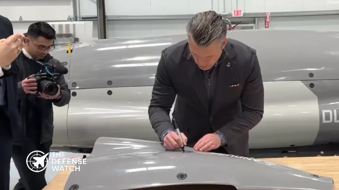 Anduril DIVE LD autonomous underwater vehicle