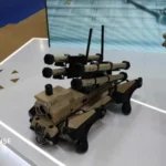 China robotic dog missile system