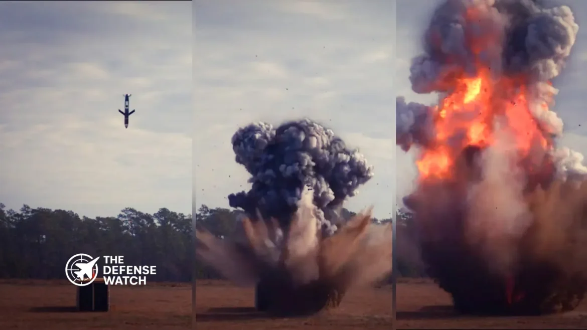 Extended Range Attack Munition ERAM test