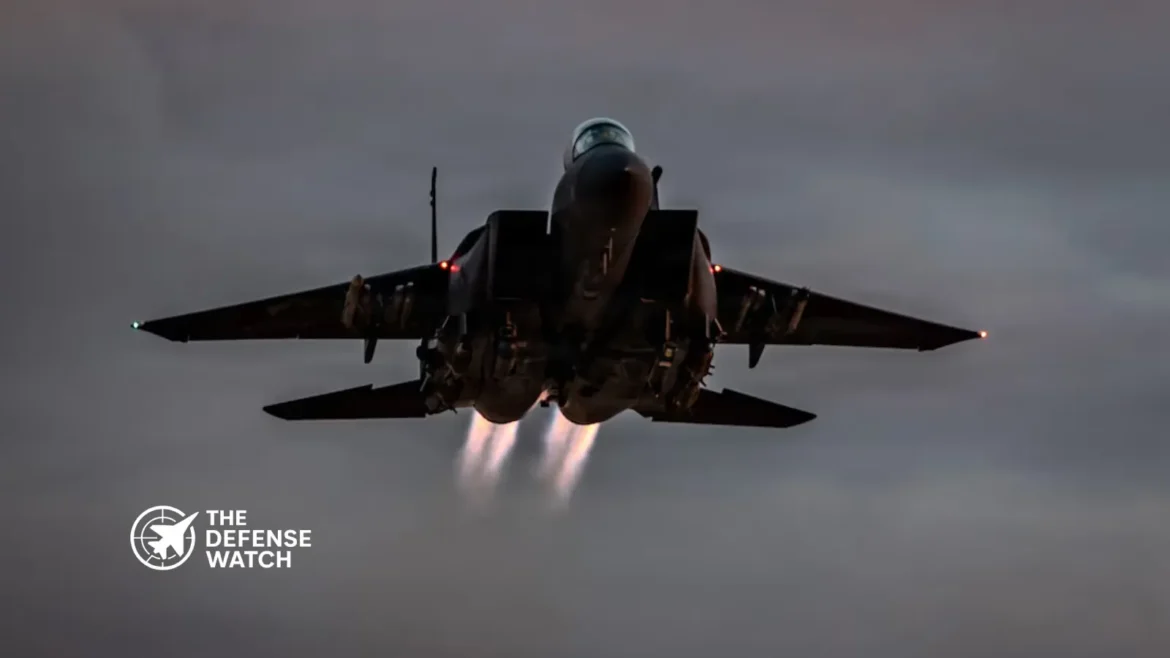 U.S. F-15E deployment Middle East