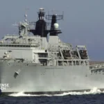 HMS Albion handover process