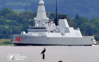 HMS Daring Type 45 Destroyer