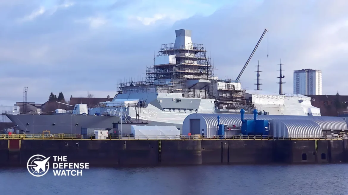 HMS Glasgow sea trials