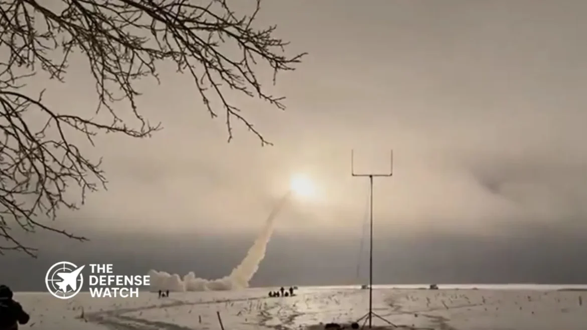 Oreshnik missile launch site