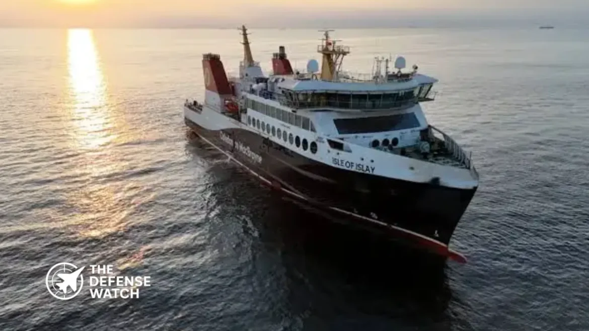 MV Isle of Islay rescue at sea
