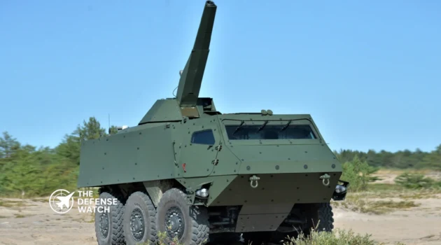 Patria NEMO Mortar System
