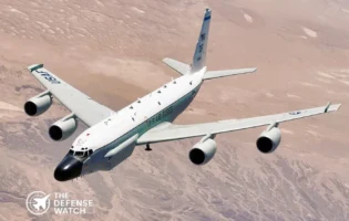 RC-135W Rivet Joint Aircraft
