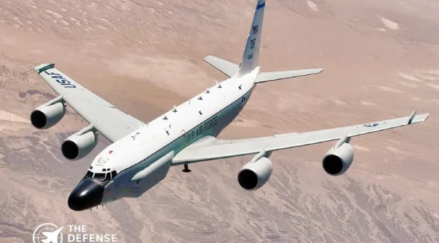 RC-135W Rivet Joint Aircraft