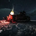 Royal Marines Arctic mortar training