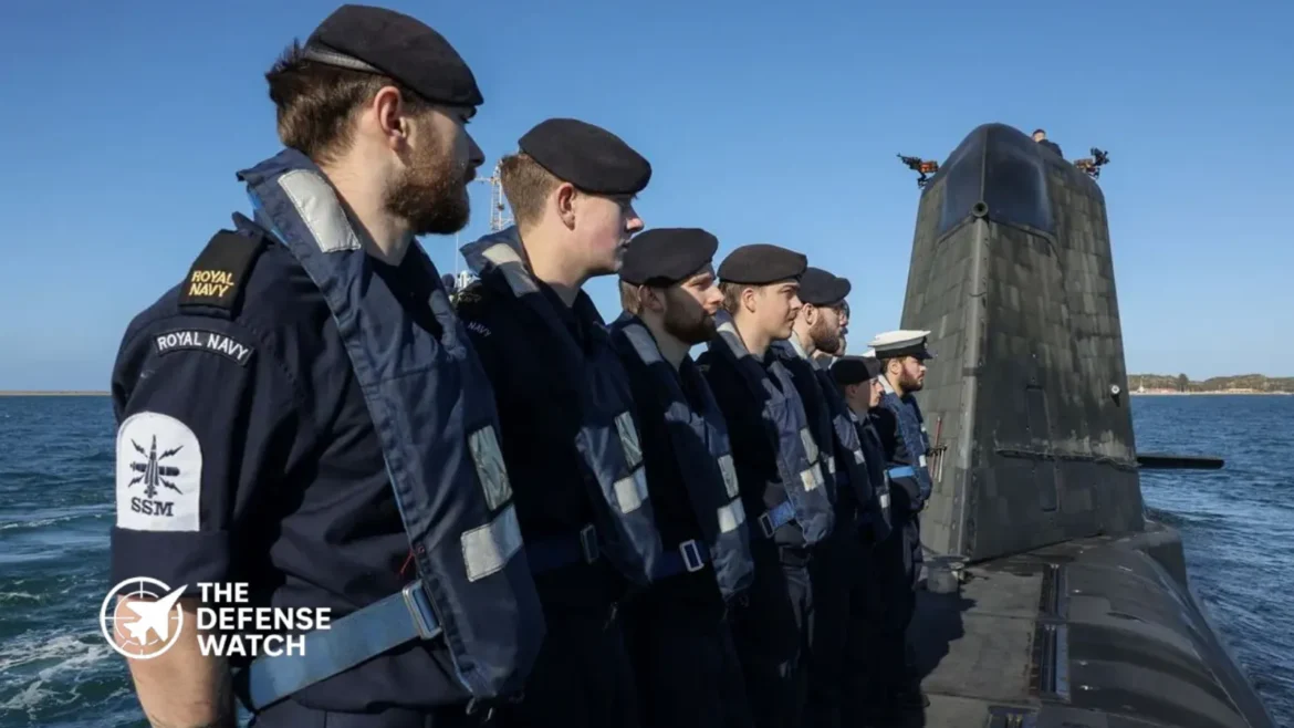 Royal Navy submarine visit Australia