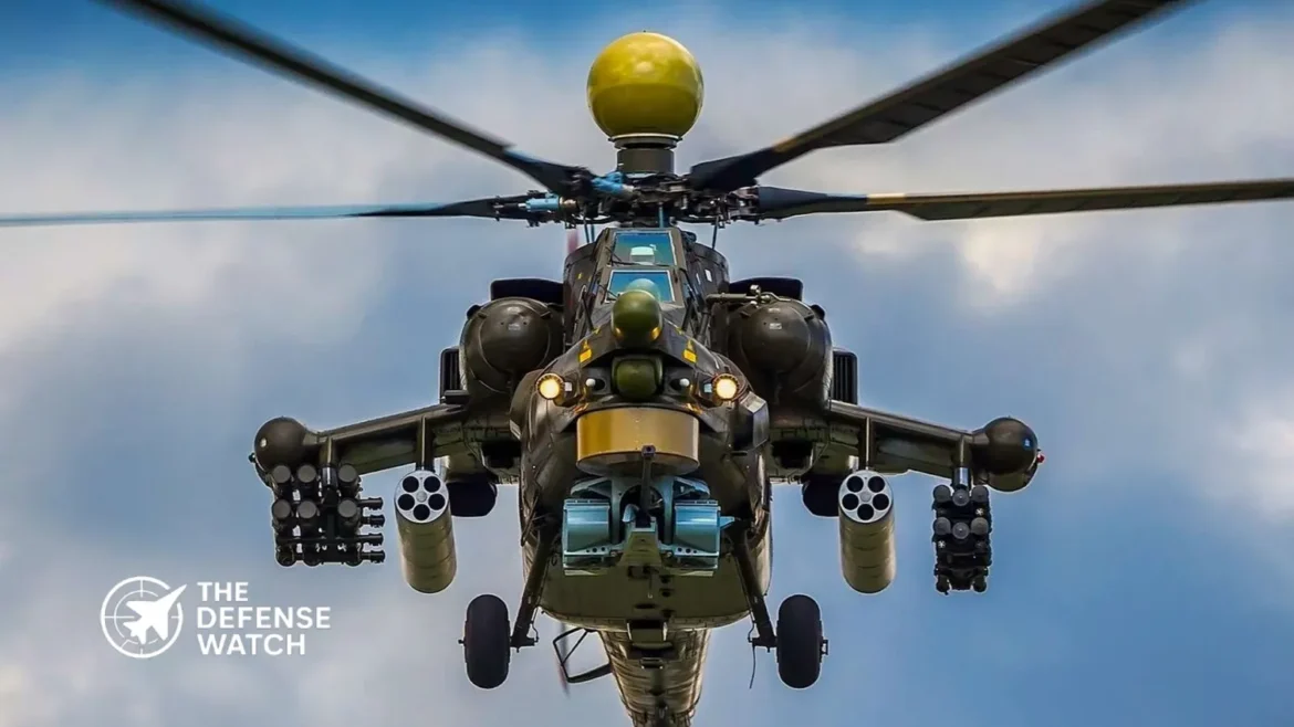 Russian delivery of six Mi-28NE helicopters