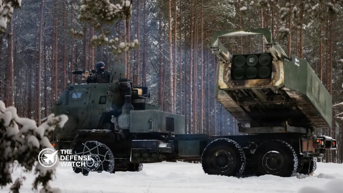 US Lithuanian HIMARS live fire