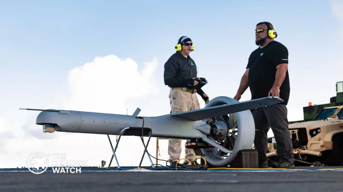 US Navy strike drones