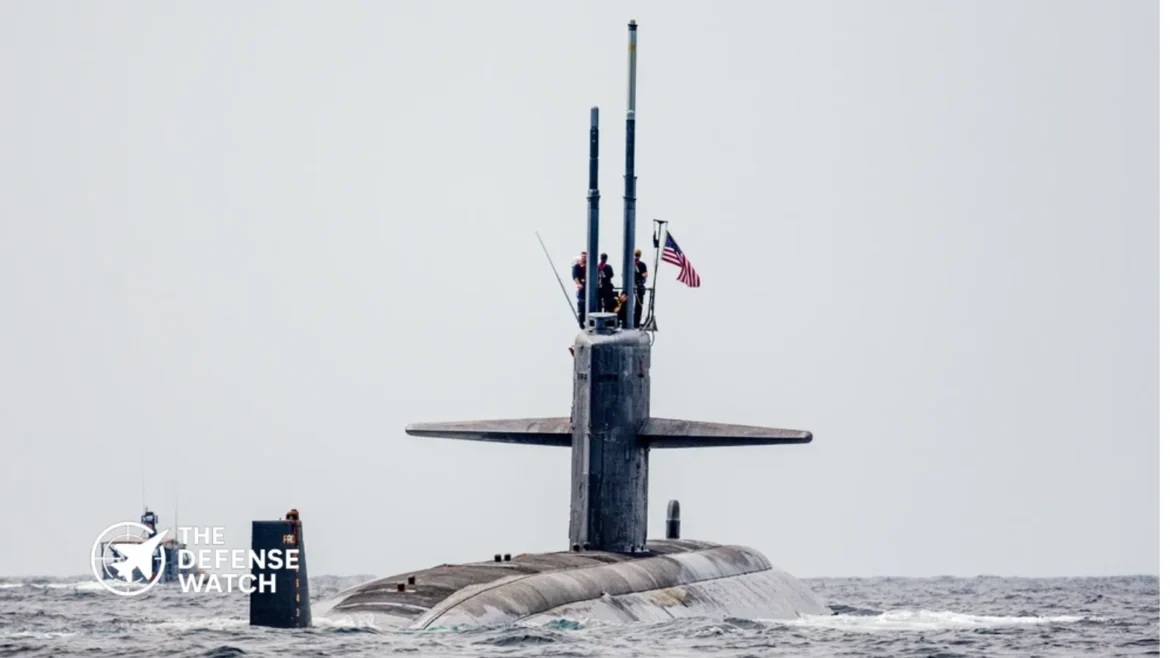 US attack submarine off Greenland
