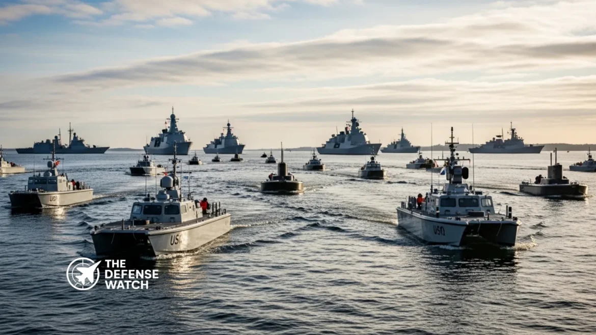 largest drone fleet deployed Baltic