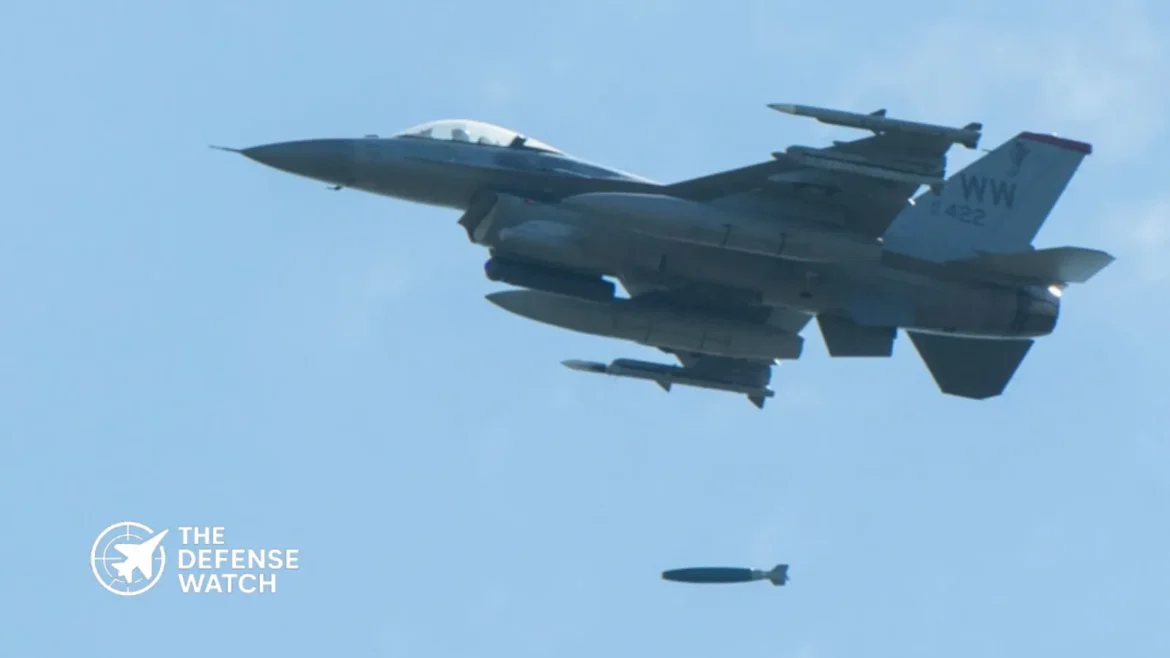 Belgium F-16 laser-guided rockets