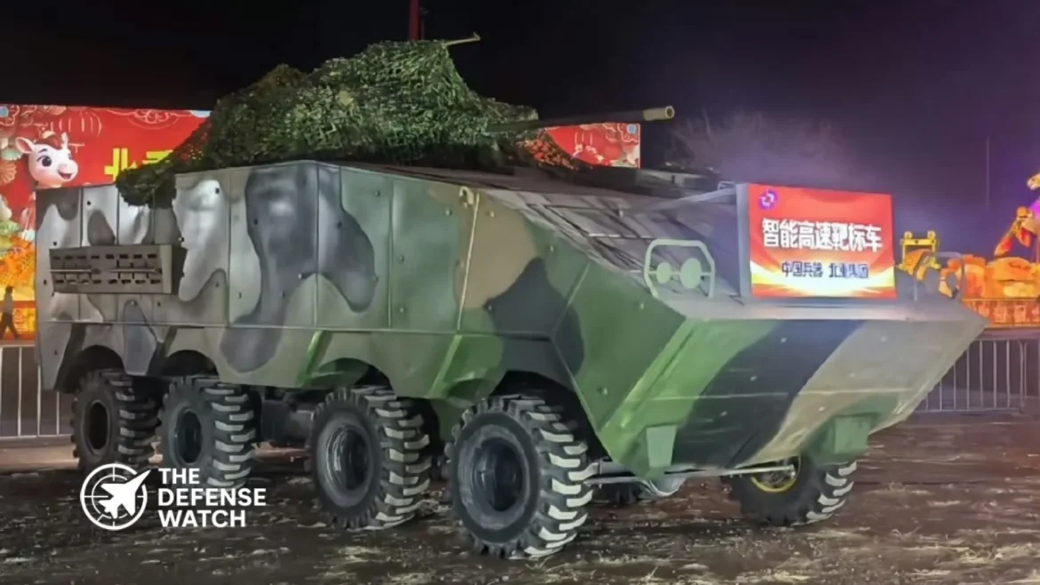 China intelligent target vehicles