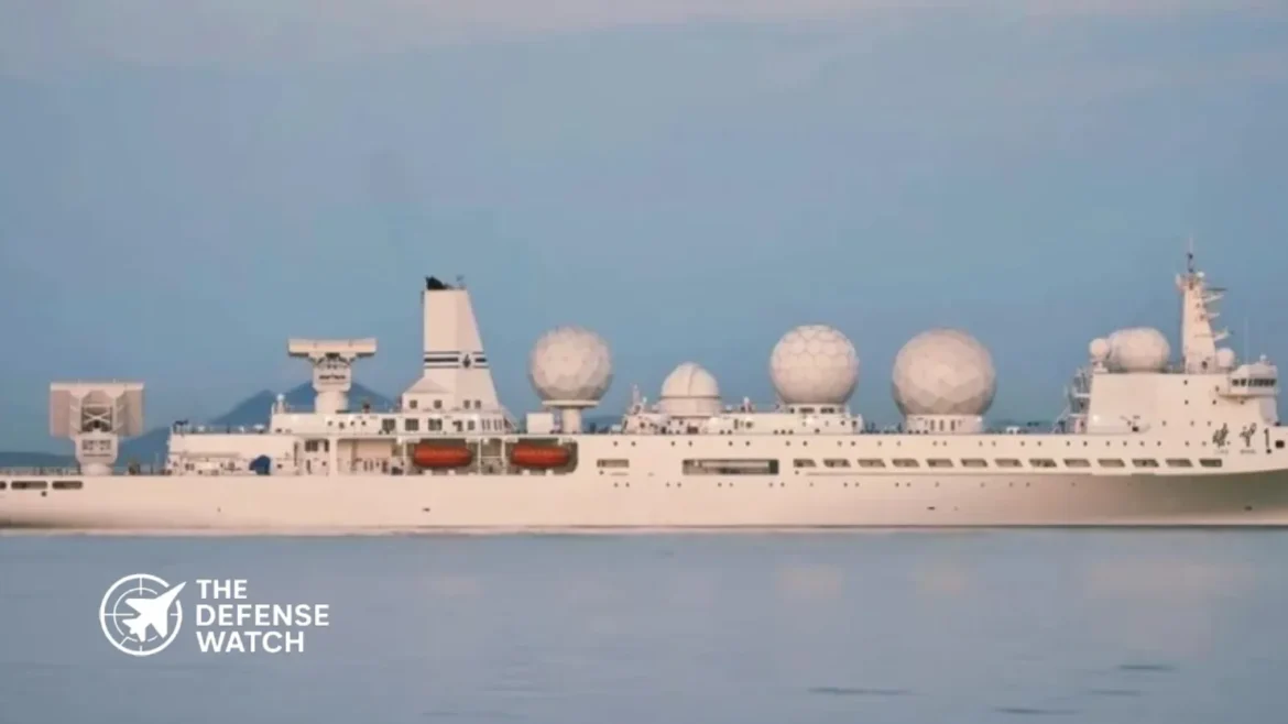 Chinese spy ship Liaowang-1