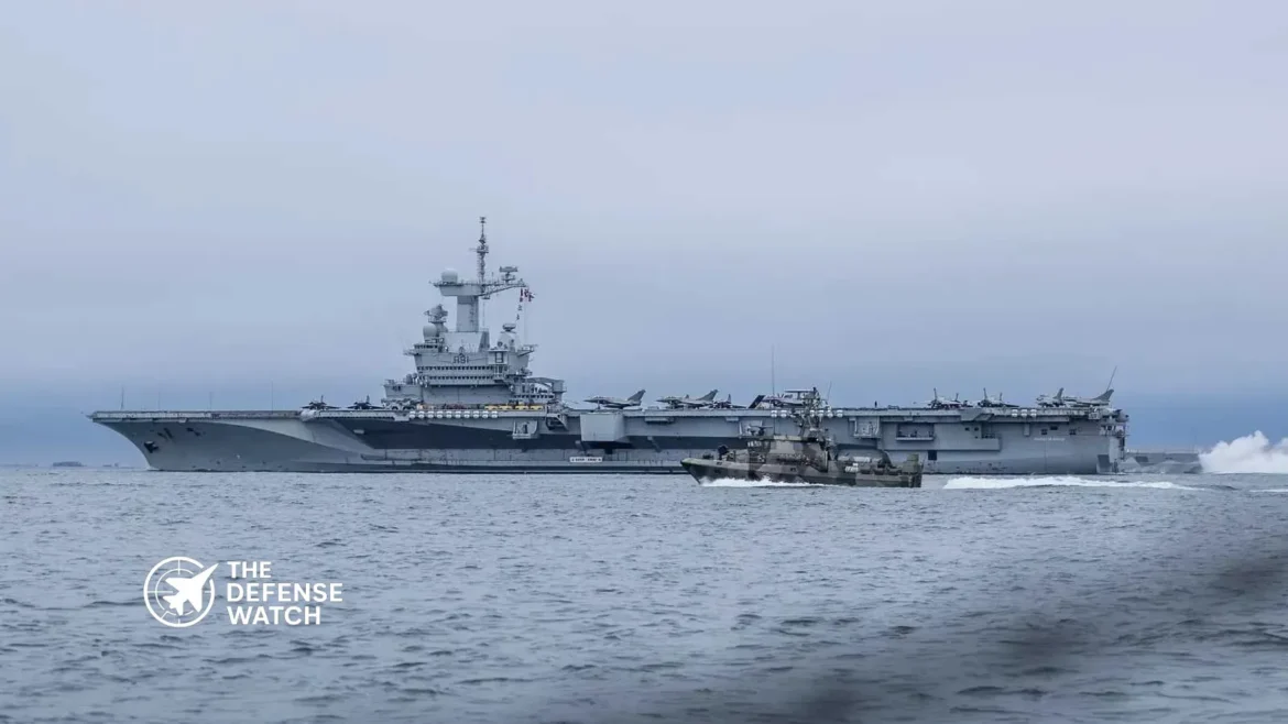 France Charles De Gaulle carrier strike group