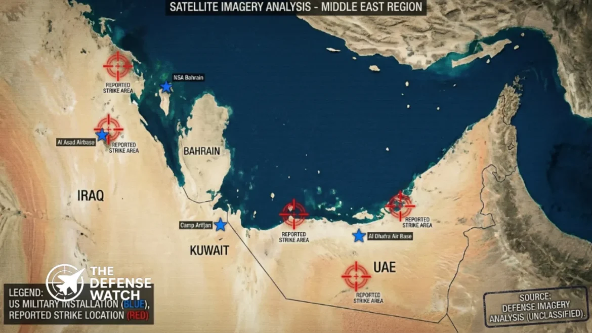 Iran US bases strikes