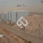 Iraqi militia FPV drone attack