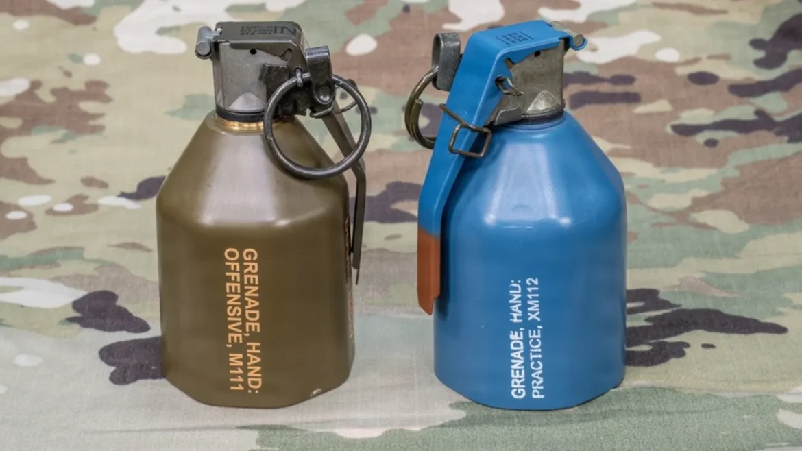 M111 offensive hand grenade