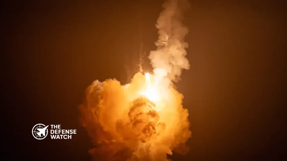 Minuteman III ICBM test