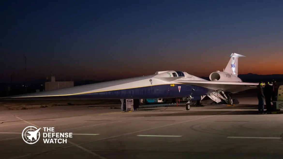 NASA X-59 test flights